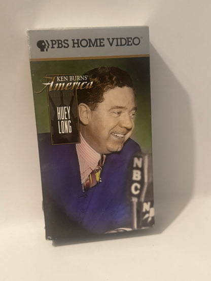 Ken Burns Huey Long VHS – Vintage PBS Political Biography