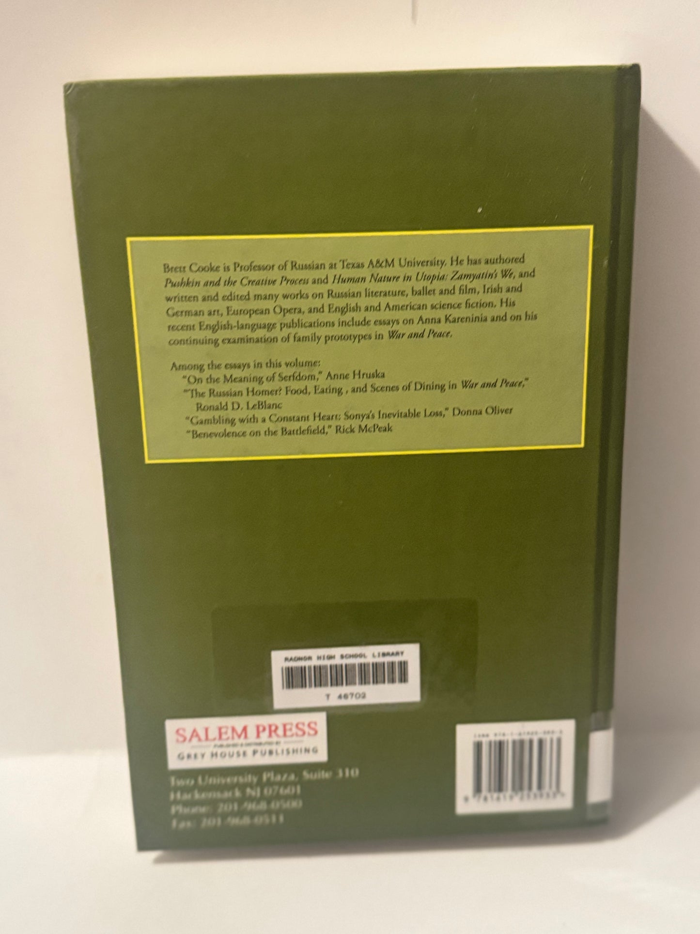 War and Peace Hardback UK Import Tolstoy Book