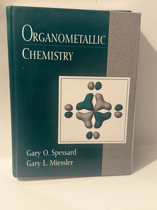Organometallic Chemistry Hardback Spessard Miessler Book
