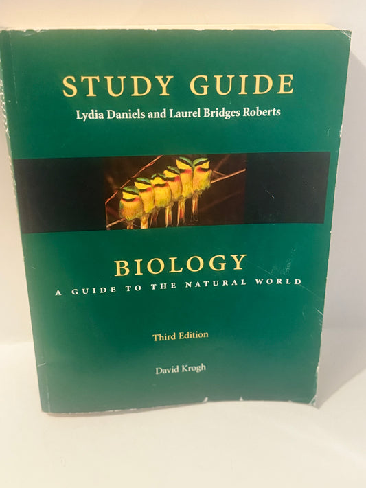 Biology Study Guide – Natural World, 3rd Edition