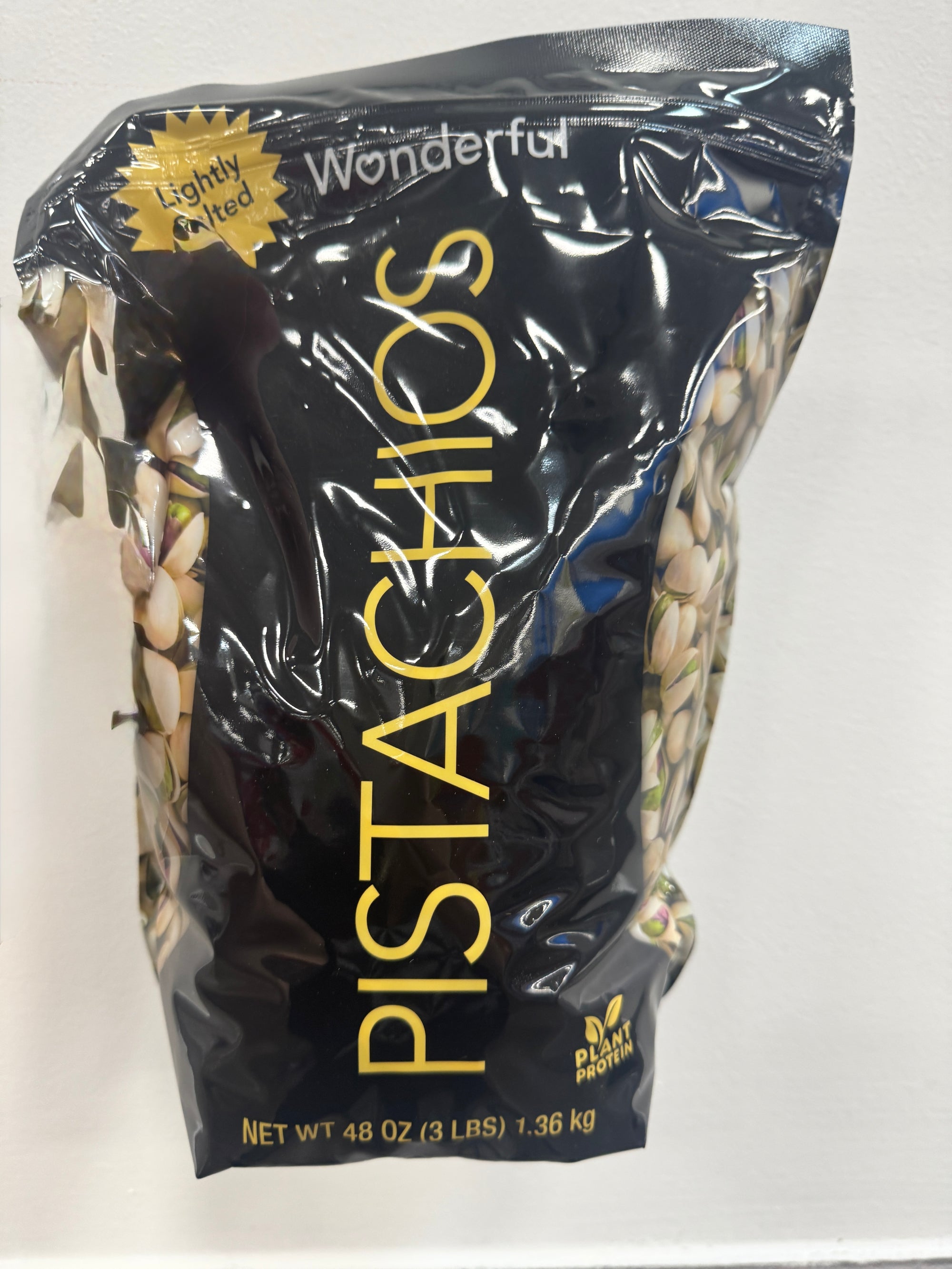 Wonderful Pistachios - Lightly Salted, In-Shell, Gluten-Free, 16 Oz