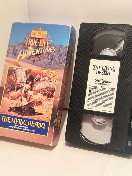 Walt Disney’s True-Life Adventures: The Living Desert - Classic VHS