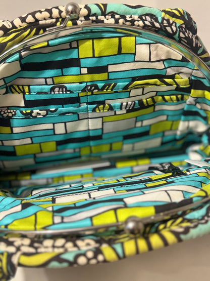 Vera Bradley Quilted Handbag in Colorful Geometric Print