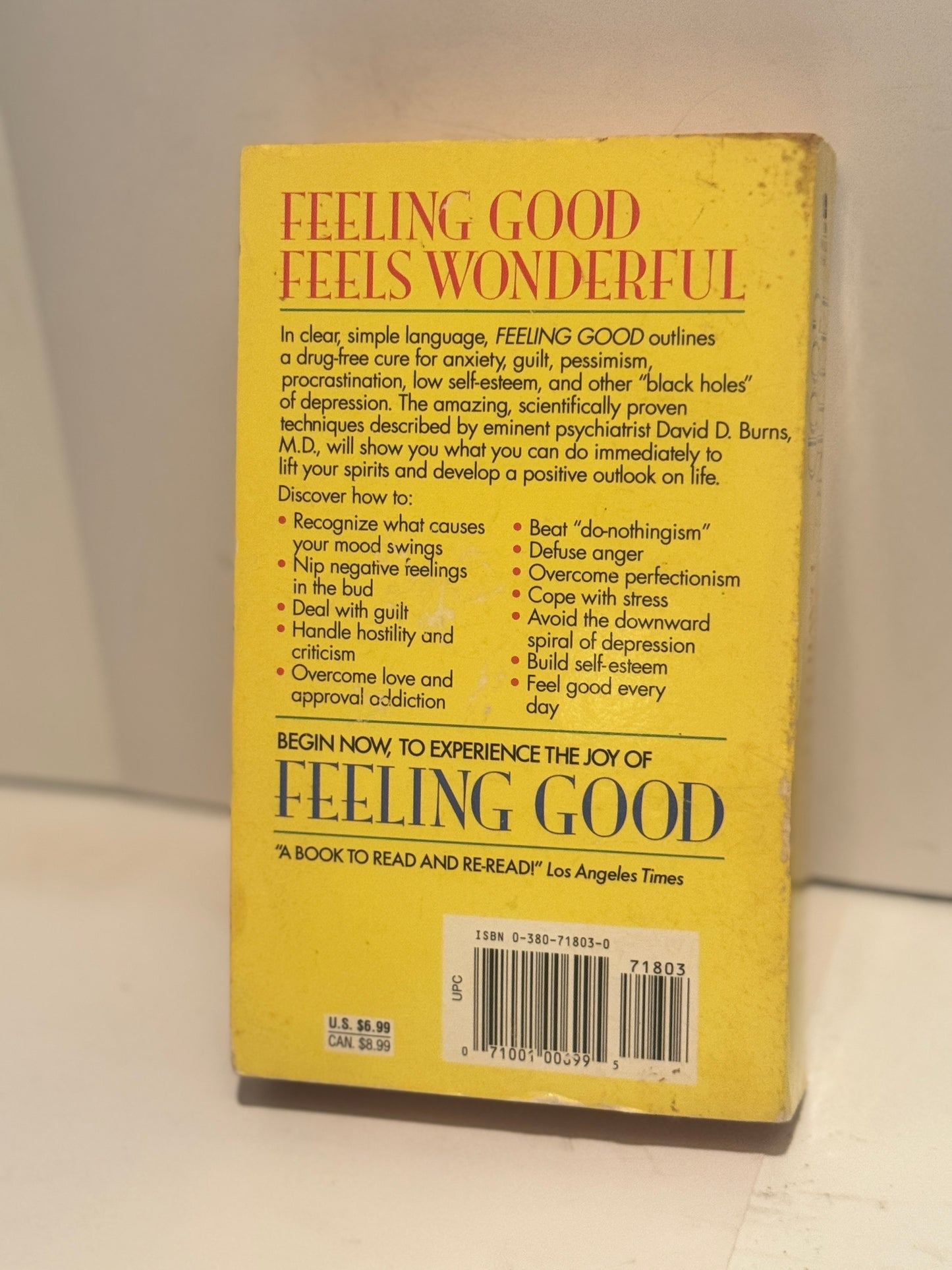 Feeling Good: The New Mood Therapy by David D. Burns, M.D.