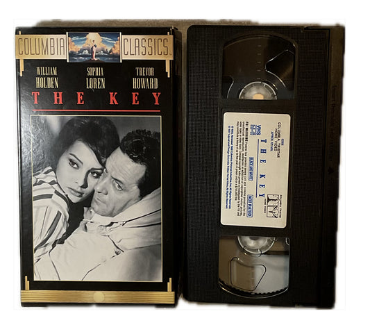 The Key: Columbia Classics VHS - Iconic Film with Golden Case