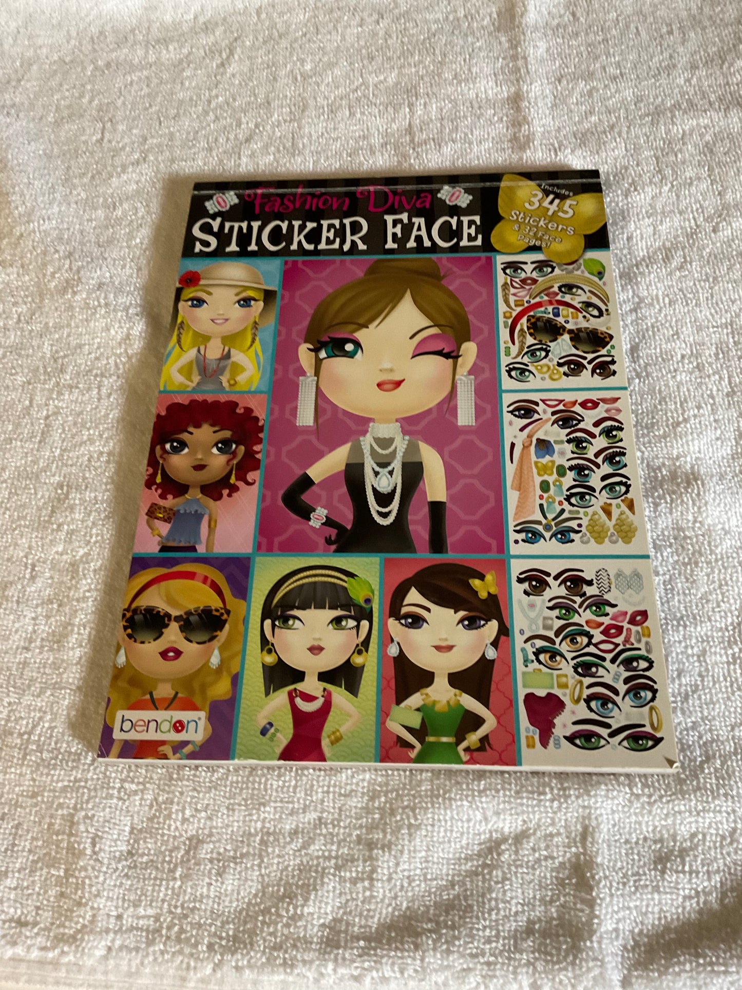 Stylish Sticker Face Kit - 345+ Chic Stickers!