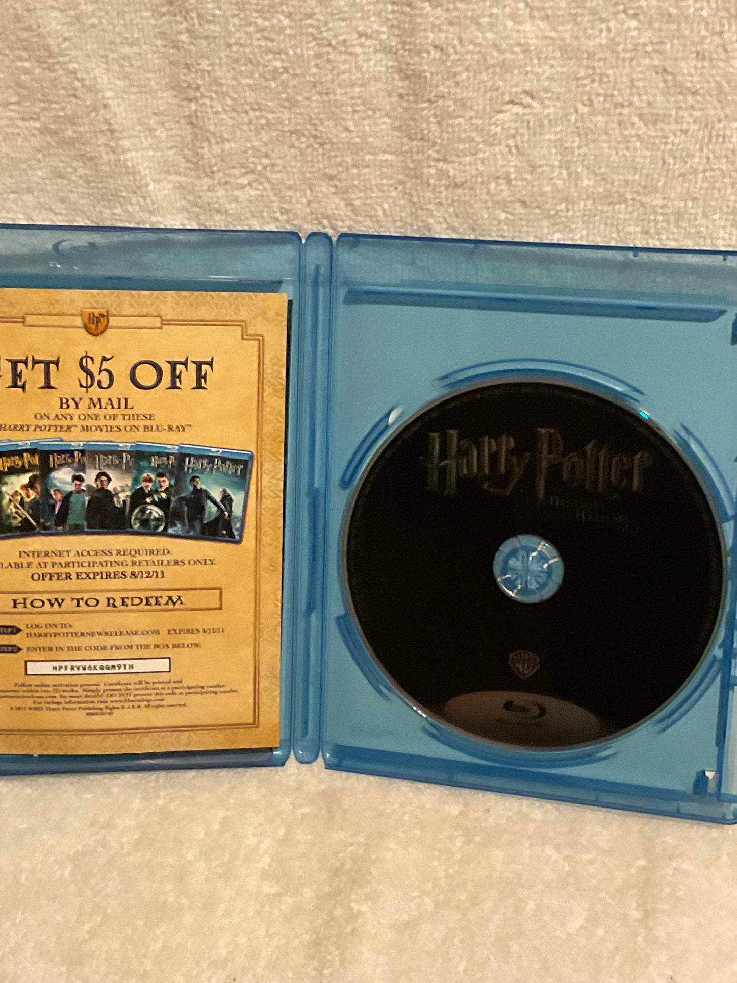 Harry Potter DH1 Blu-Ray - Epic Magic Awaits!