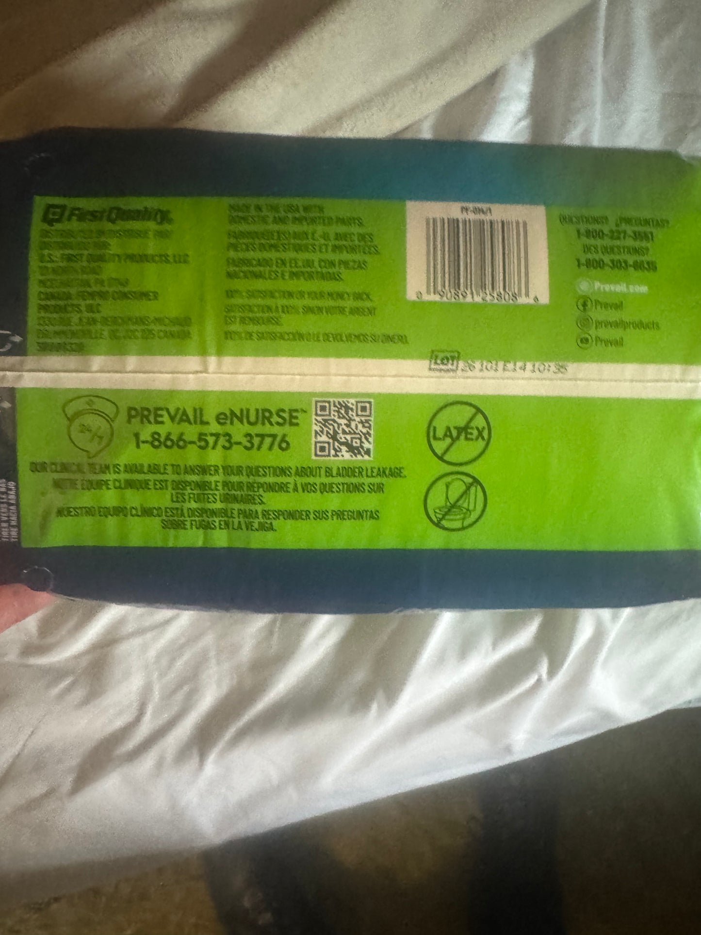 Prevail Per-Fit XL Adult Incontinence Briefs Max Absorbency