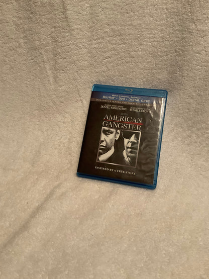 American Gangster DVD: True Story, Starring Denzel & Crowe