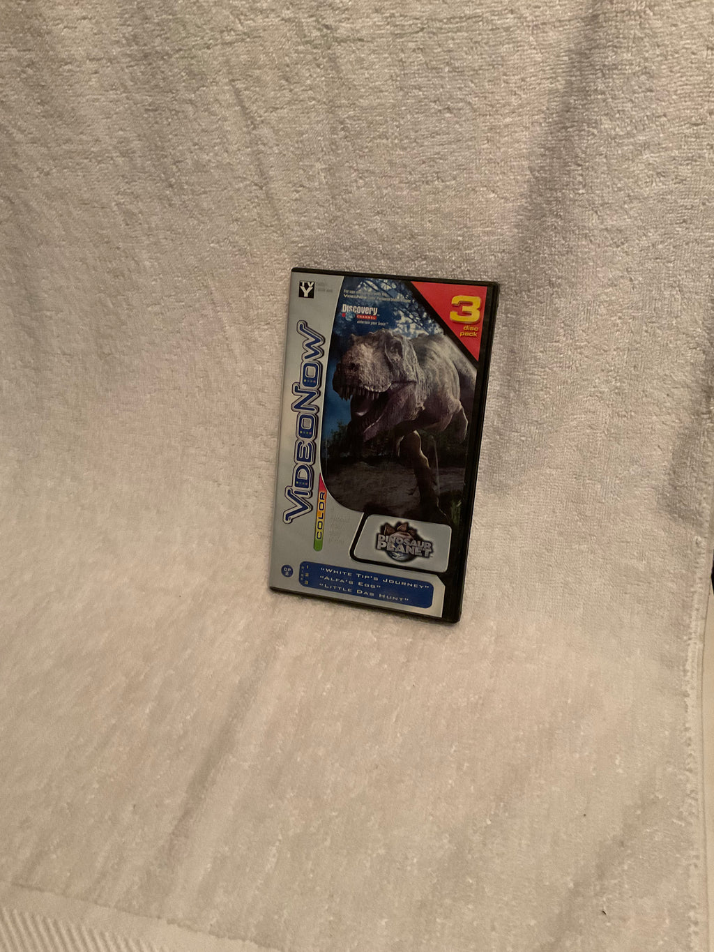 Portable Jurassic Park III Adventure with VideoNow Color Player