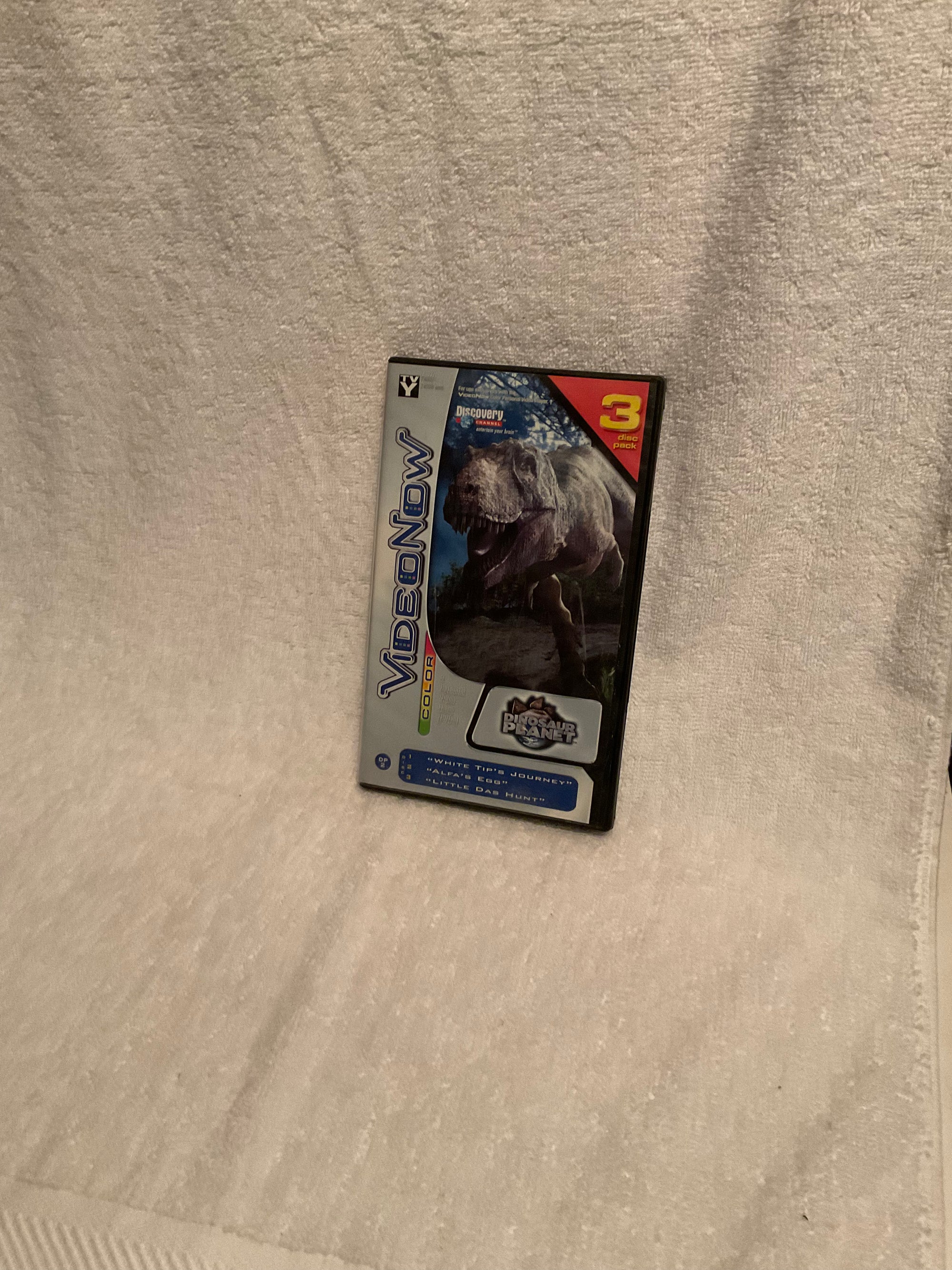 Portable Jurassic Park III Adventure with VideoNow Color Player