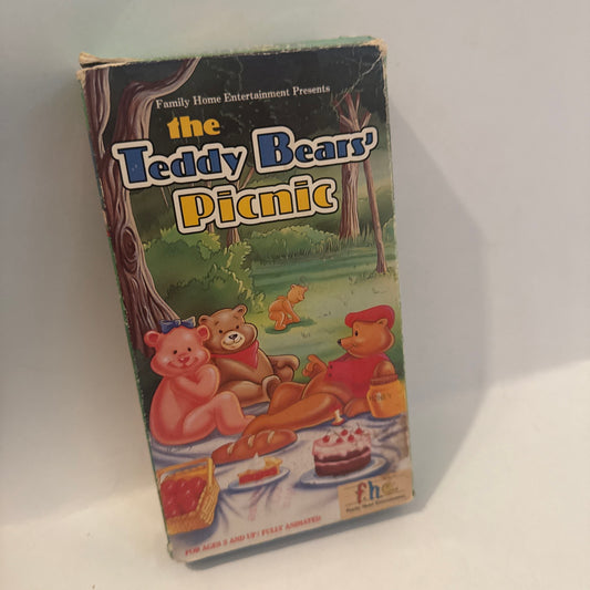 Teddy Bears’ Picnic VHS 1989 | Rare Kids Classic Tape