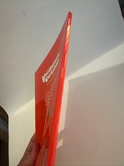 Vocabulary Workshop Level Red – Grade 2 Workbook