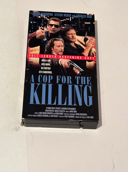 Cop for the Killing: Thrilling Crime Drama VHS