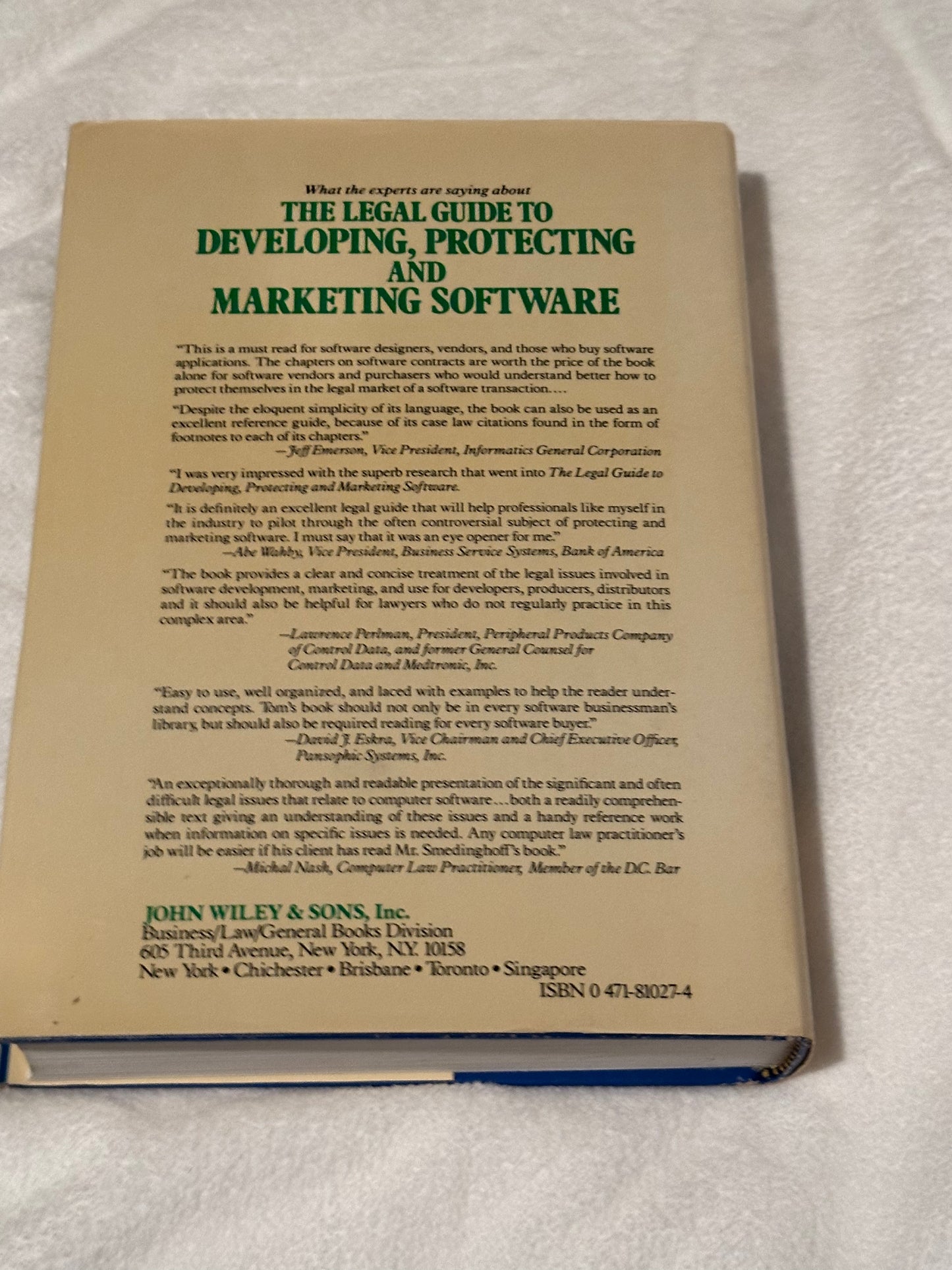 The Ultimate Legal Guide to Developing, Protecting, and Marketing Software