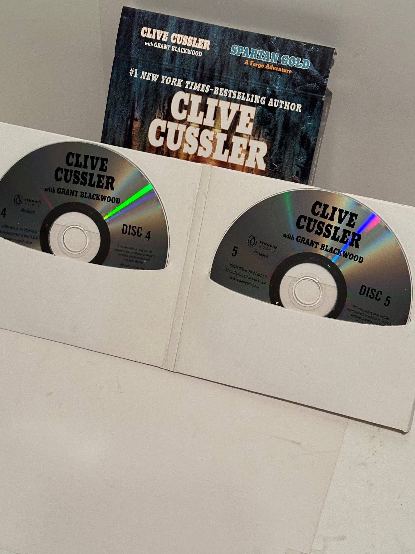 Clive cussler with Grant Blackwood: Spartan - Gold Audiobook