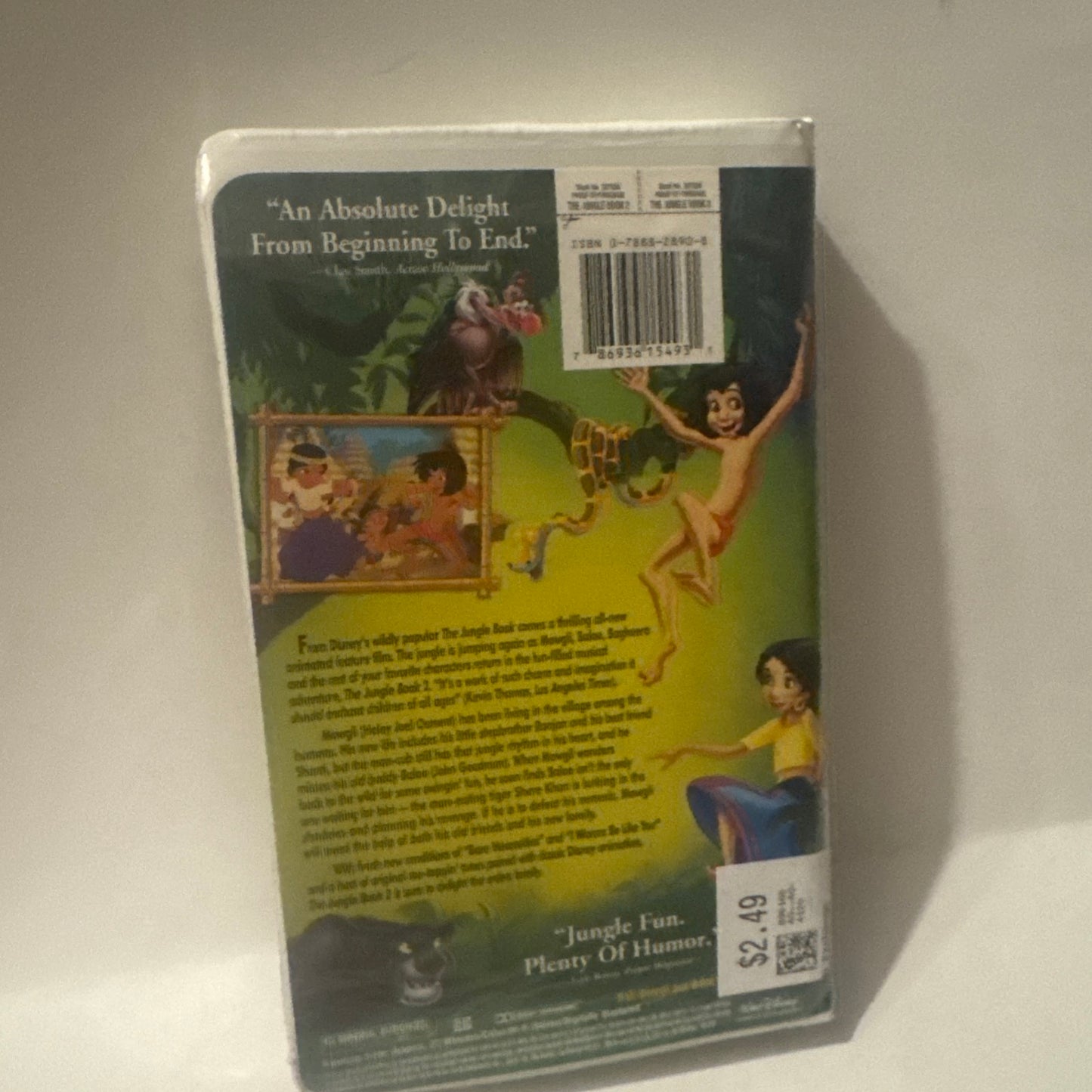 Jungle Book 2 VHS – Disney Kids Movie Classic Adventure