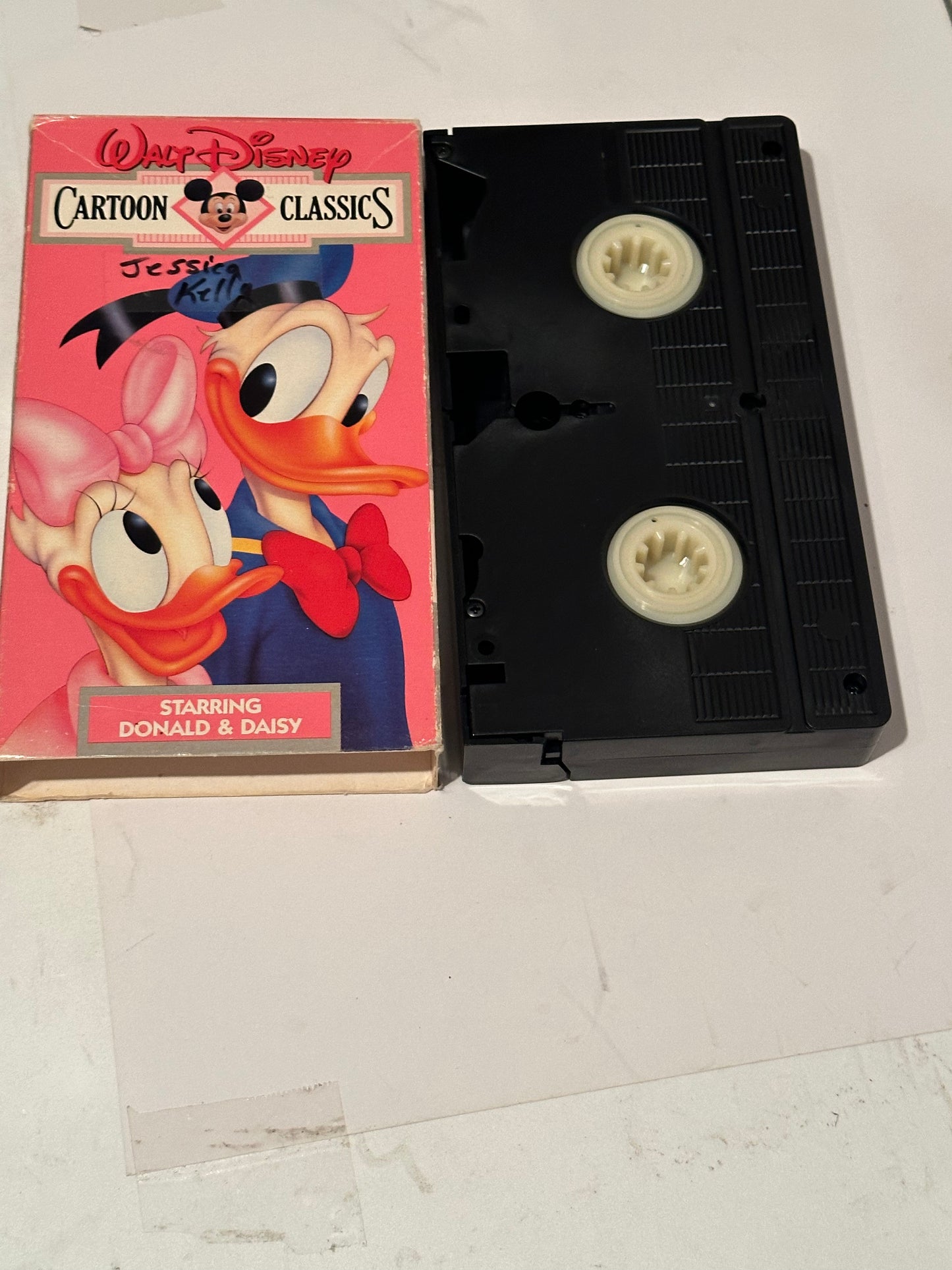 Walt Disney's Cartoon Classics: Donald and Daisy's Delightful Adventures on VHS
