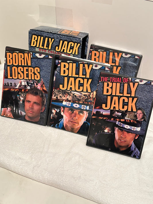 Billy & Jack DVD Collection: Unopened, Barely Opened, and Opened Films