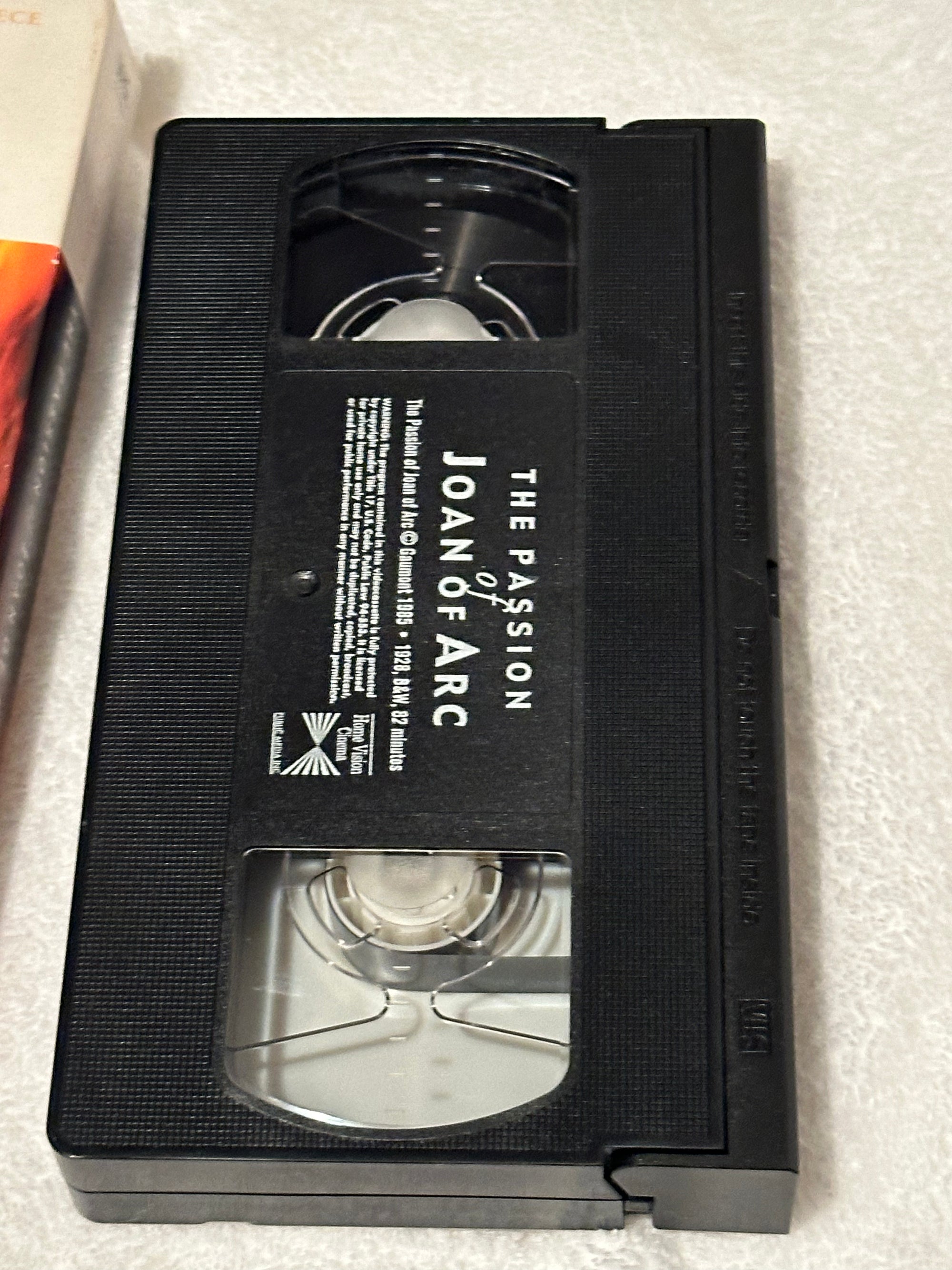 The Passion of Joan of Arc VHS: A Captivating Classic Film Experience