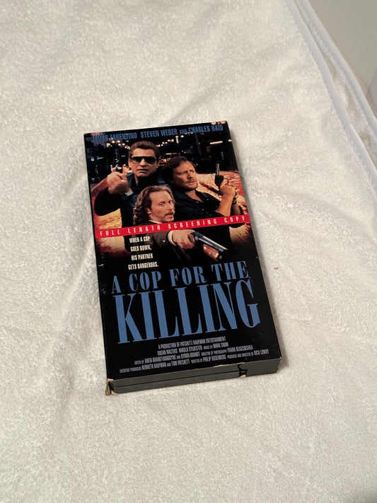 Vintage VHS Tape: A Cup for the Killing