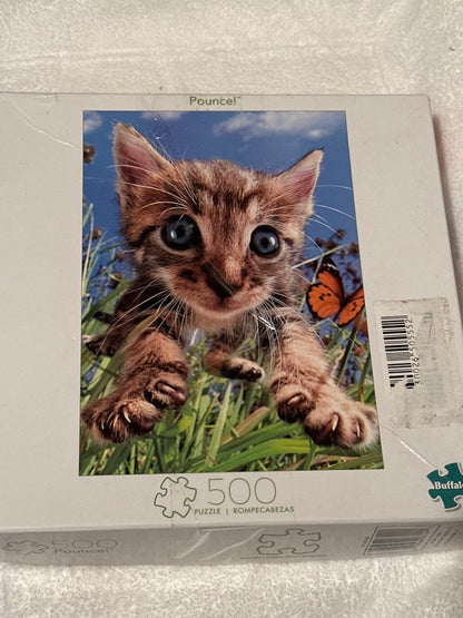 500 Piece Jigsaw Puzzle - "Pounce" | Fun and Challenging Puzzle