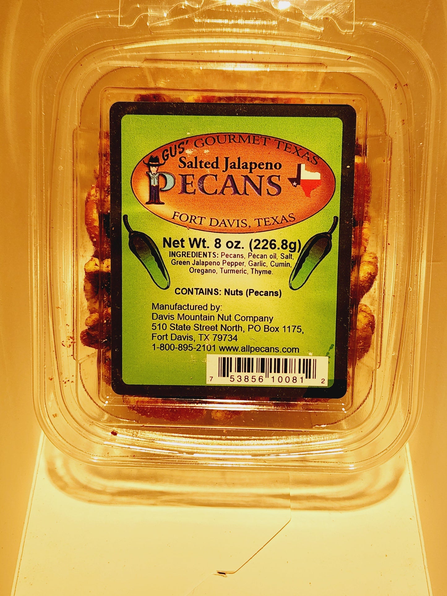 Jalapeño Salted Pecans