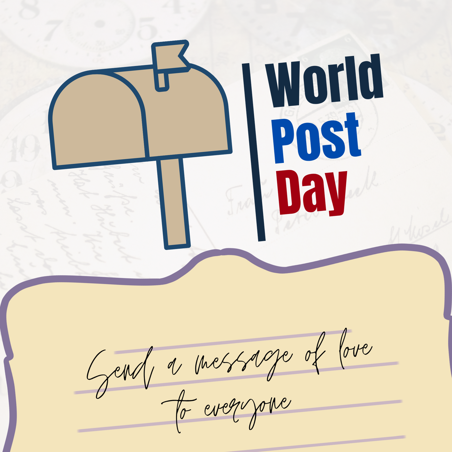 World Post Day Digital Download
