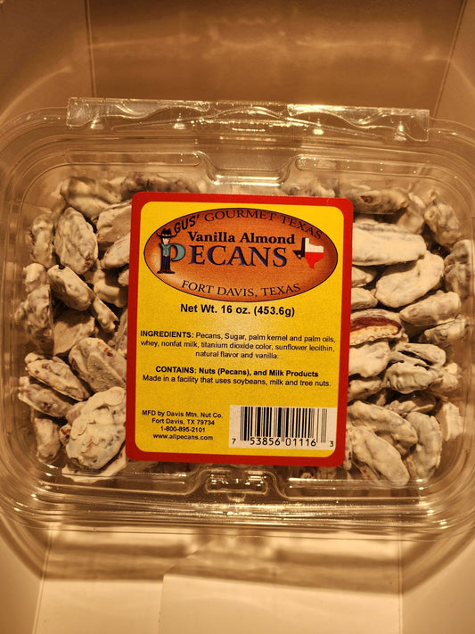 1 lb. Vanilla Almond Pecans