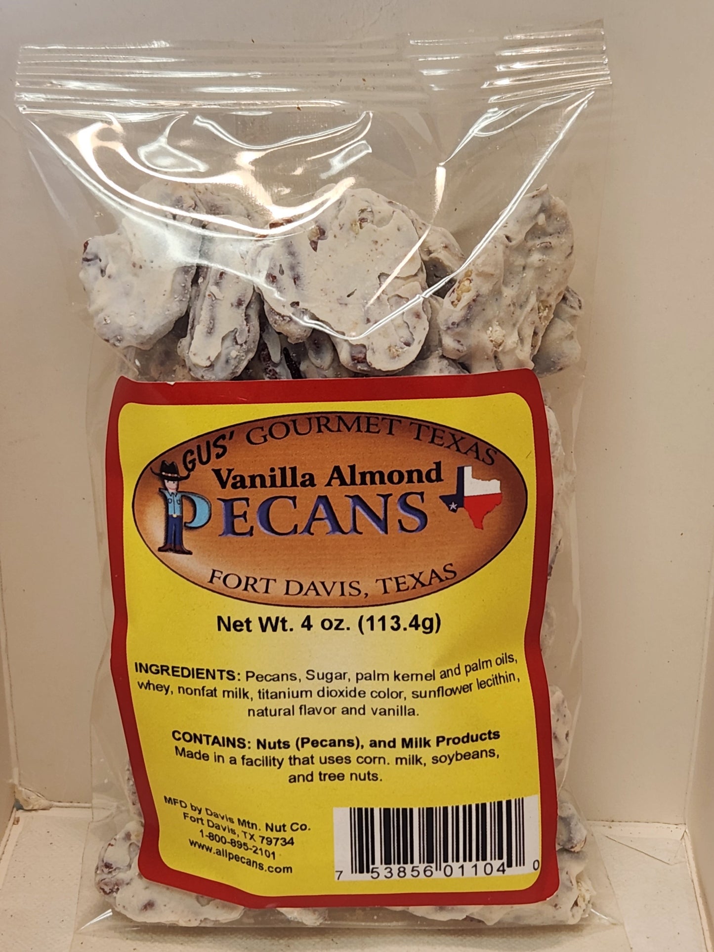 Vanilla Almond Pecans