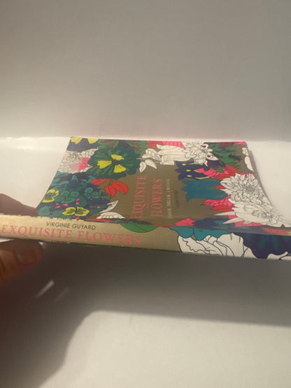 Creative flower coloring pages book by EveryMailBox featuring intricate floral designs