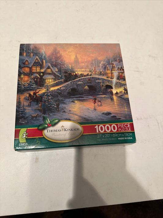 eaco Thomas Kinkade 1000 piece puzzle