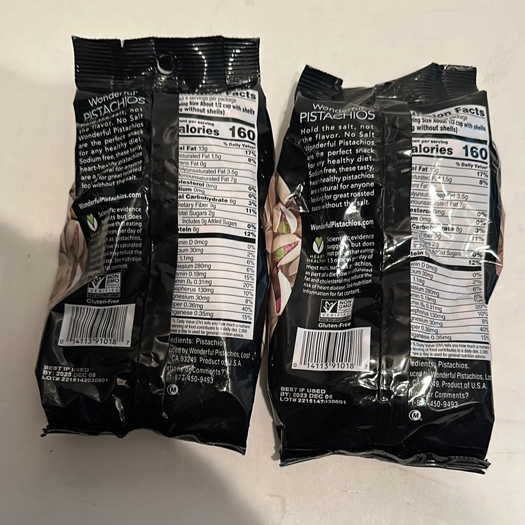 Wonderful Pistachios No Salt