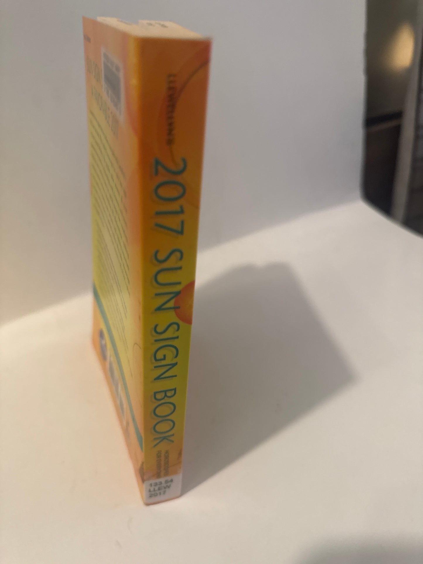 EveryMailBox 2017 Sun Sign Book standing on white surface paperback horoscope guide for love money and success