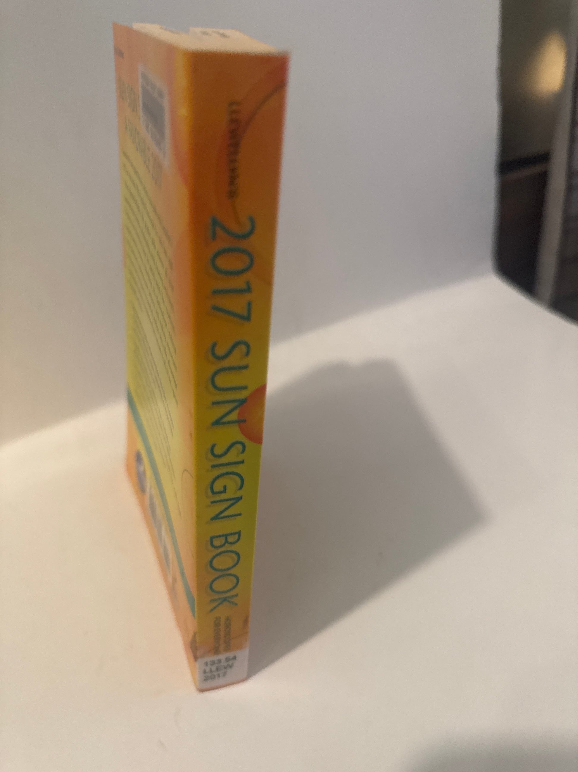 EveryMailBox 2017 Sun Sign Book standing on white surface paperback horoscope guide for love money and success