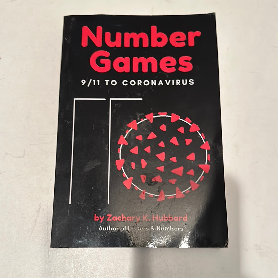 Number Games book by Zachary K Hubbard with focus on connections books on events from 9 11 to coronavirus