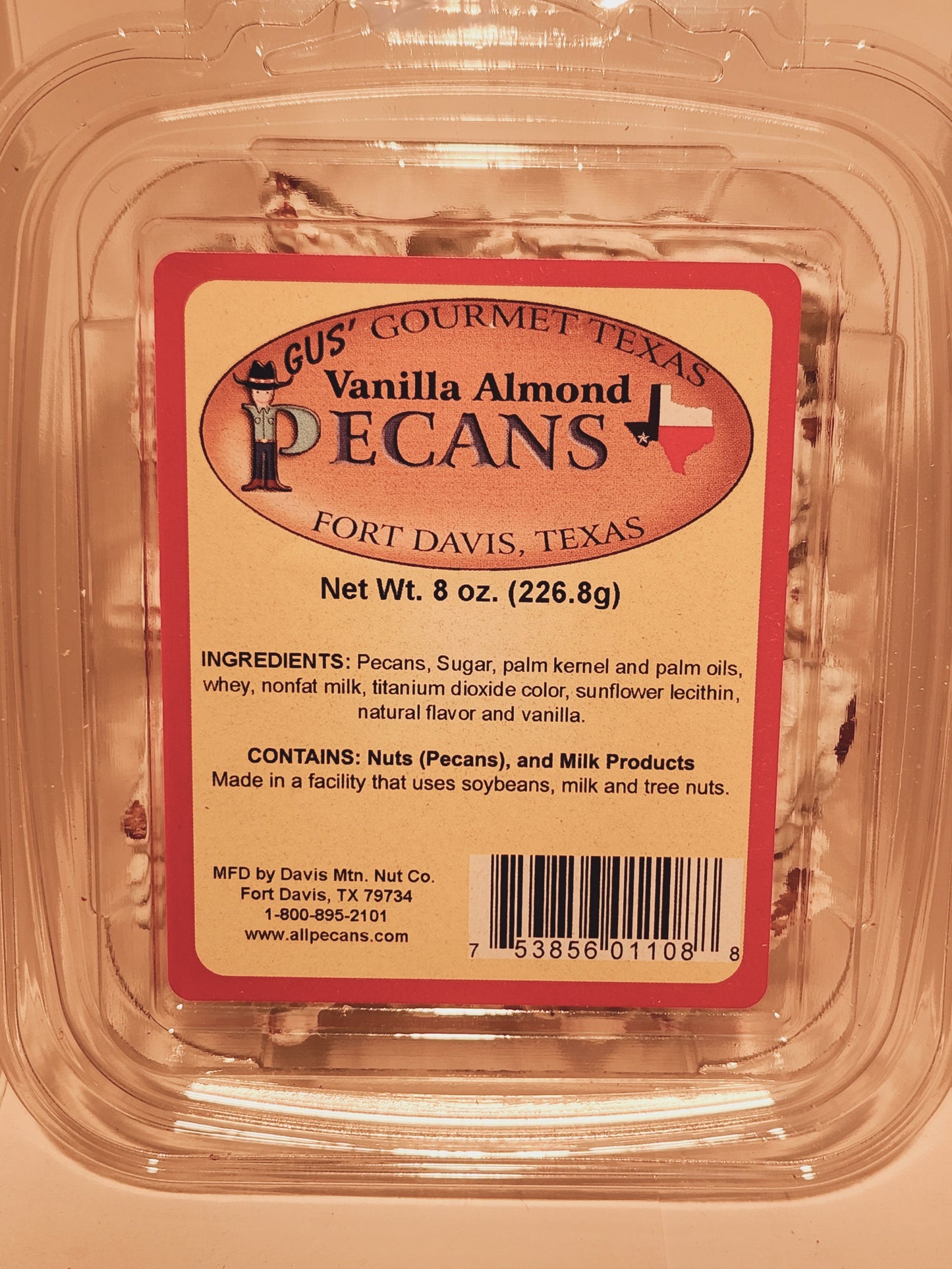 Vanilla Almond Pecans