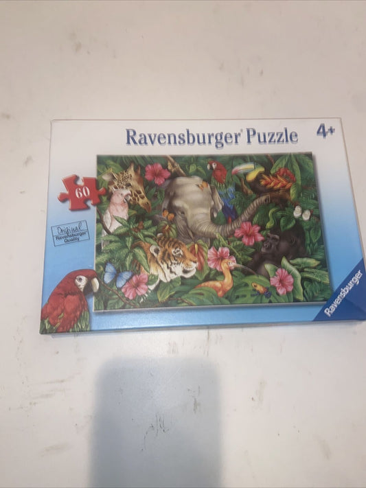 Ravensburger Tropical Friends 60pc Puzzle 4+ 2010
