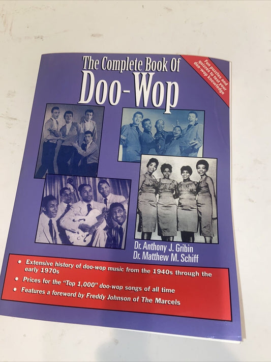 Complete Book of Doo-Wop by Matthew M. Schiff and Anthony J. Gribin (2000,...