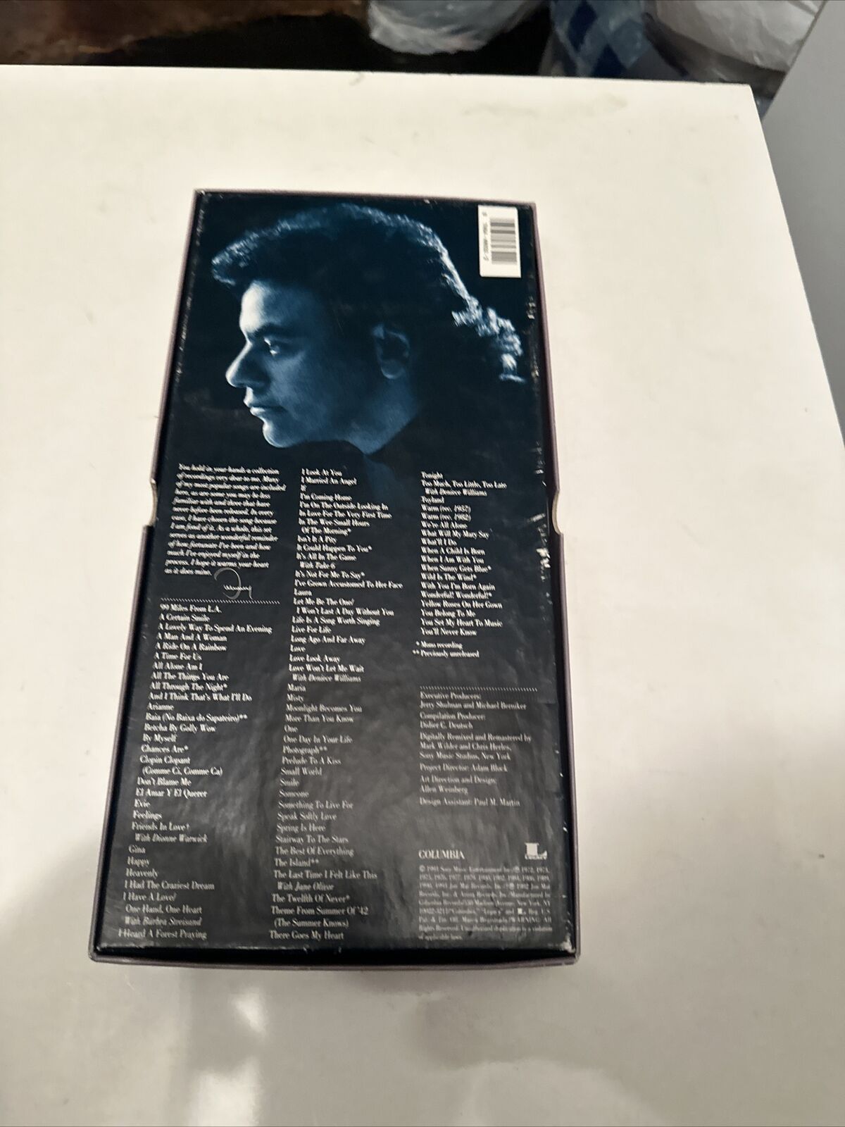 The Music of Johnny Mathis: A Personal Collection 4 CD Box Set 1993