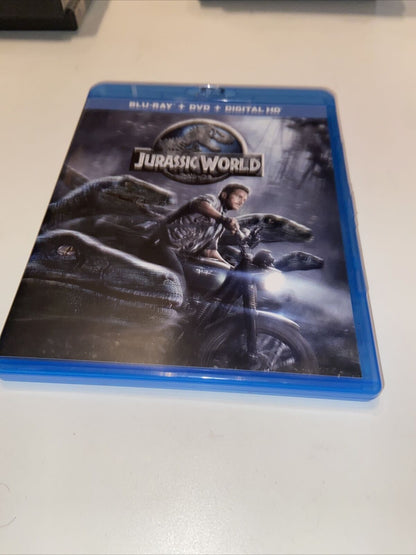 Jurassic World (Blu-ray/DVD, 2015, 2-Disc Set, Includes Digital Copy)