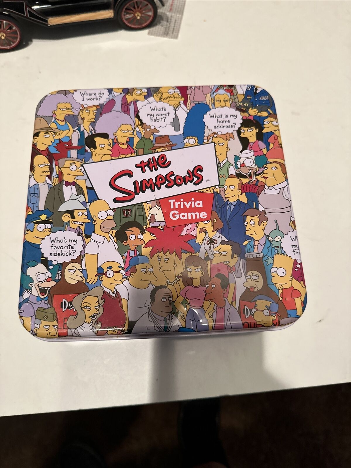 Simpsons Trivia Game by Cardinal Complete