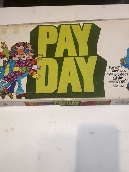Parker Brothers board game pay day