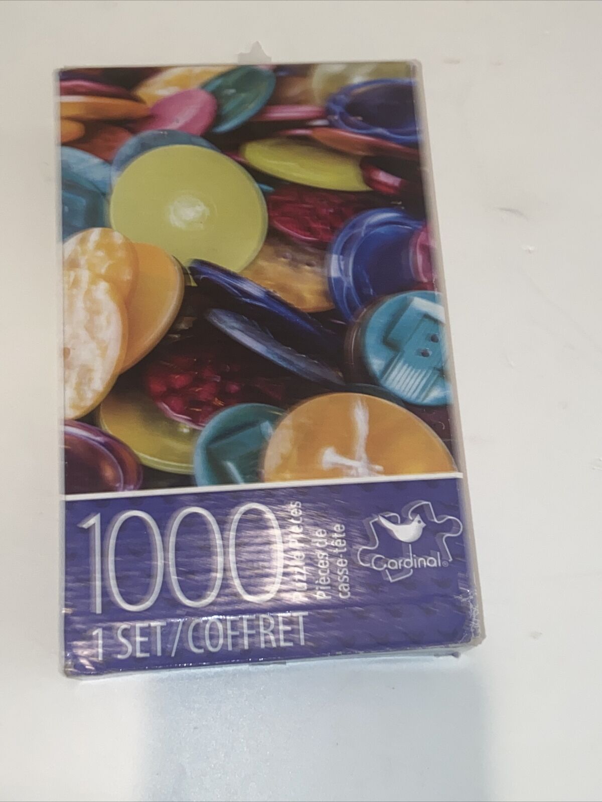 Cardinal Jigsaw Puzzle 1000 Button 1 set 7 confret