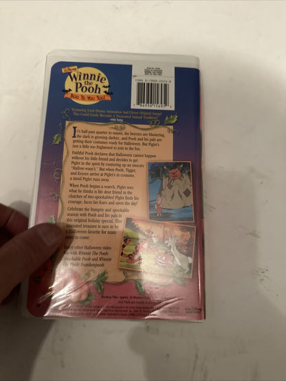 Winnie the Pooh Boo to You Too VHS Tape