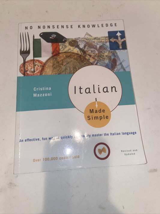 Italian Made Simple: Revised and Updated (Paperback or Softback)