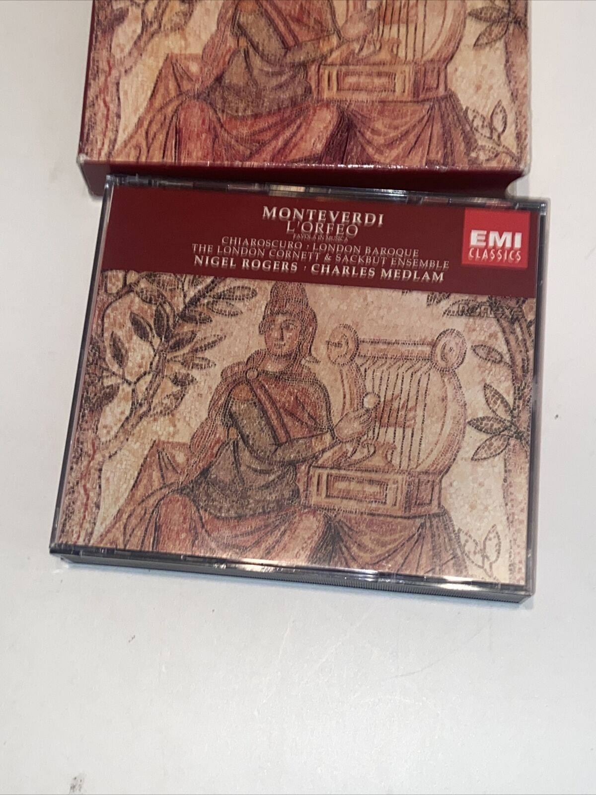 Monteverdi L'Orfeo CD Dec 1993 2 Discs Warner Classics
