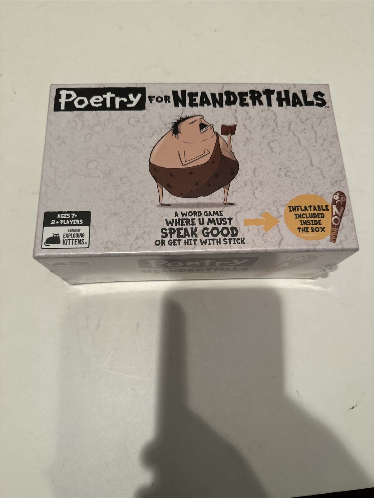 Poetry For Neanderthals unique card game