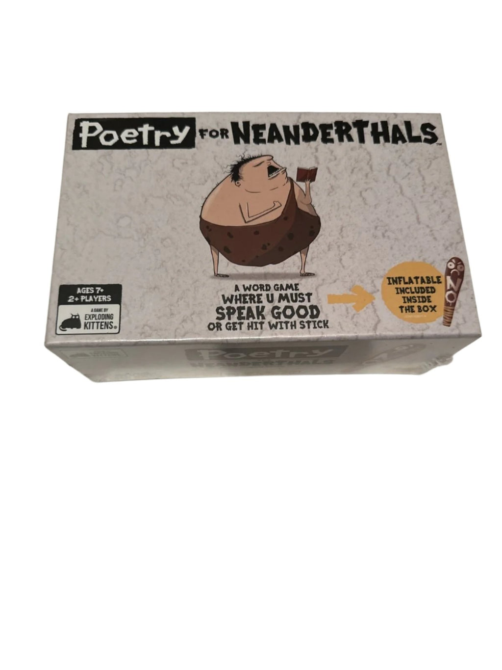 Poetry For Neanderthals unique card game