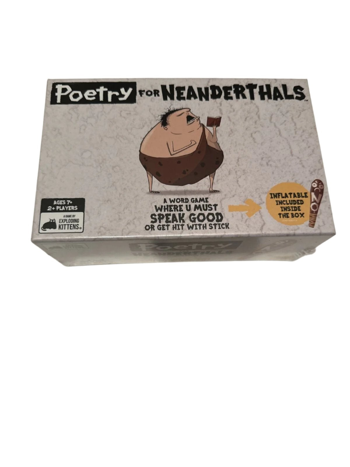 Poetry For Neanderthals unique card game